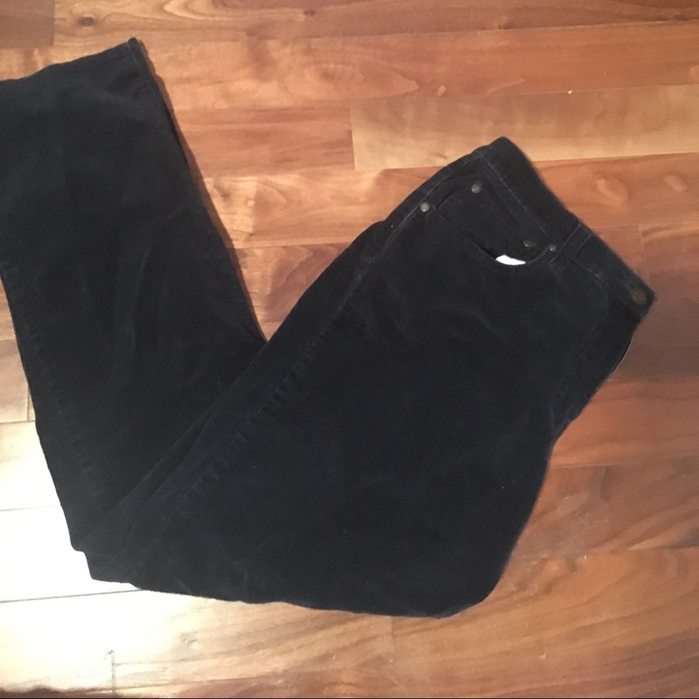 Navy Blue Corduroy Jeans